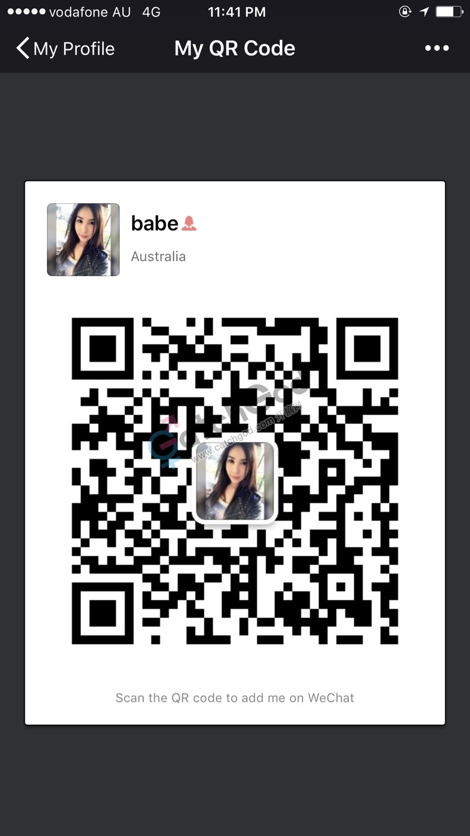 add my new wechat